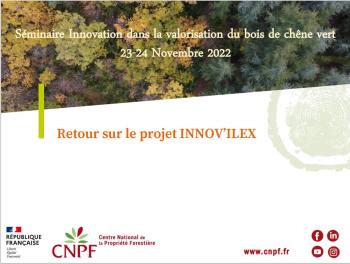 Florian Galinat CNPF Corse Présentation séminaire