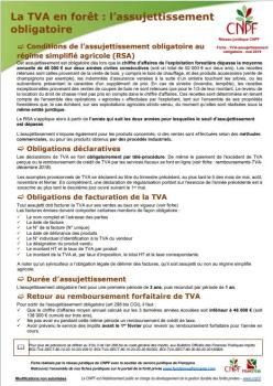 Fiche : TVA assujettissement obligatoire
