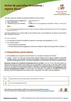 Fiche : patrimoine - mutations à titre onéreux