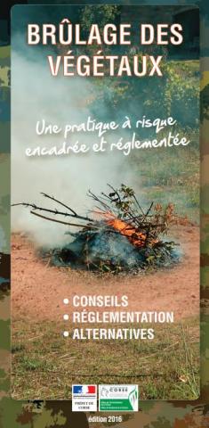 Dépliant brûlage des végétaux en Corse