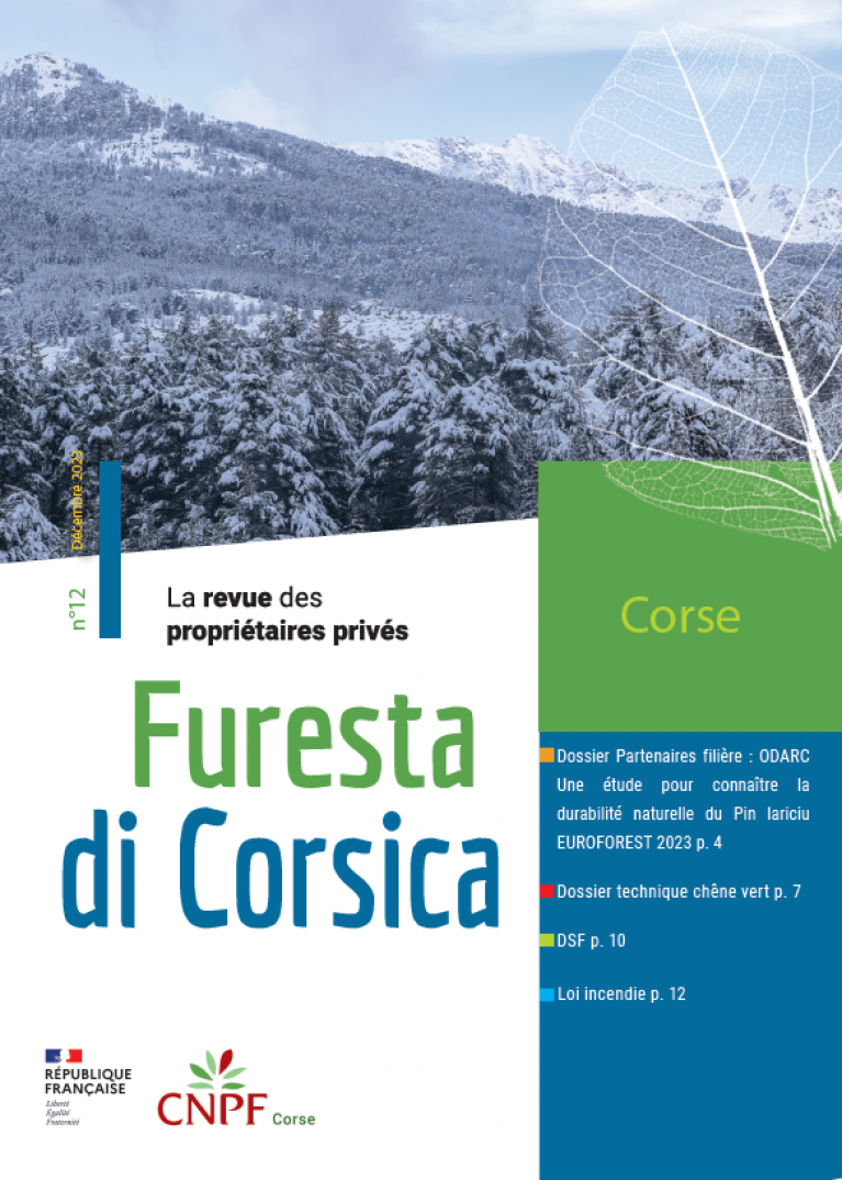 Couverture Furesta di Corsica n°12 - Décembre 2023